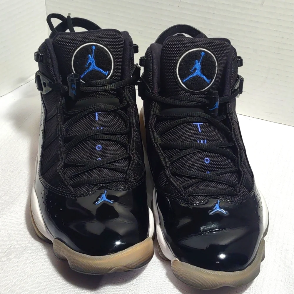 Nike Air Jordan 11 Low Black and Blue Men's Sneakers